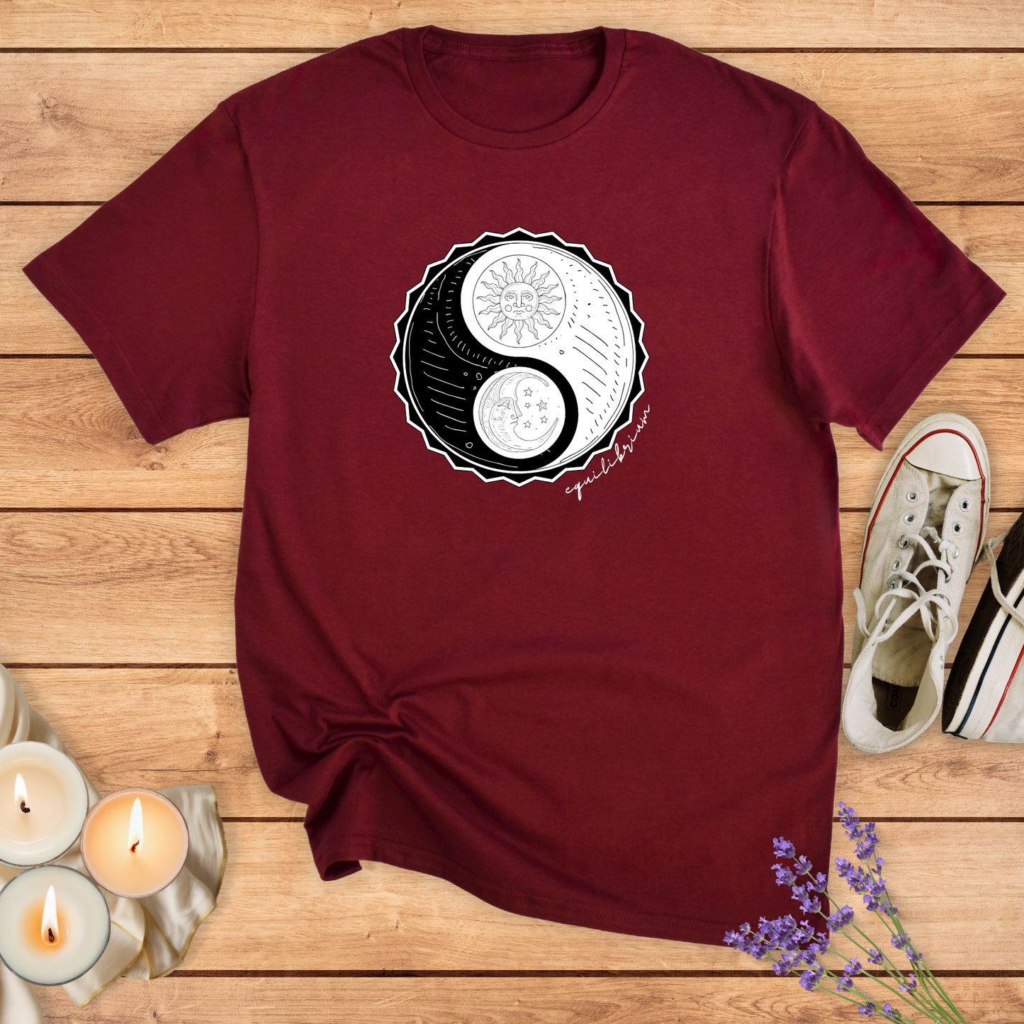 YIN YANG T-SHIRT - Print Material - Vibe Culture