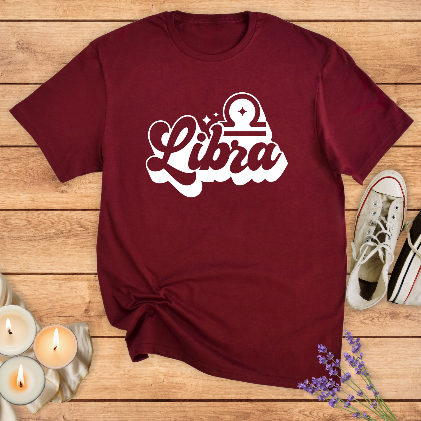 LIBRA RETRO T-SHIRT
