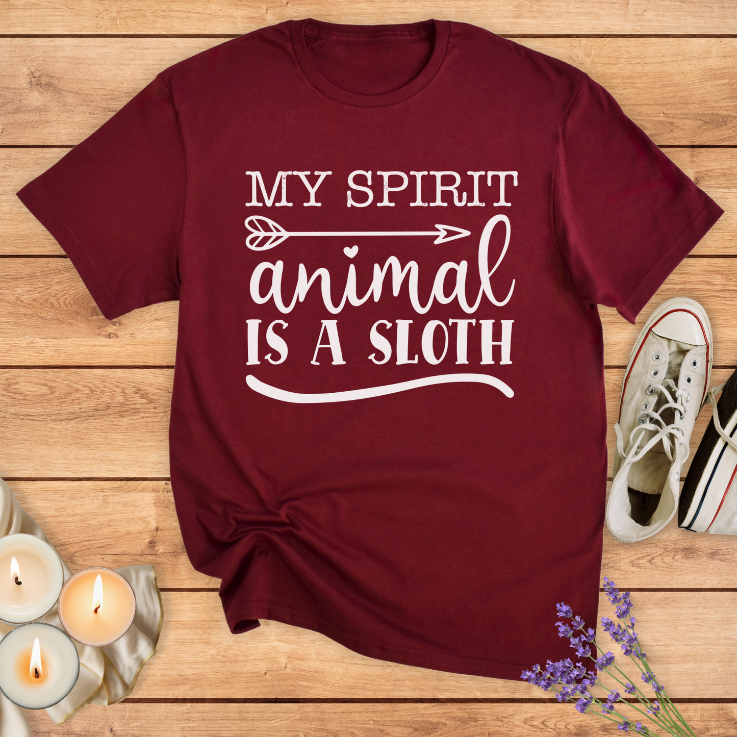 SPIRIT ANIMAL SLOTH T-SHIRT