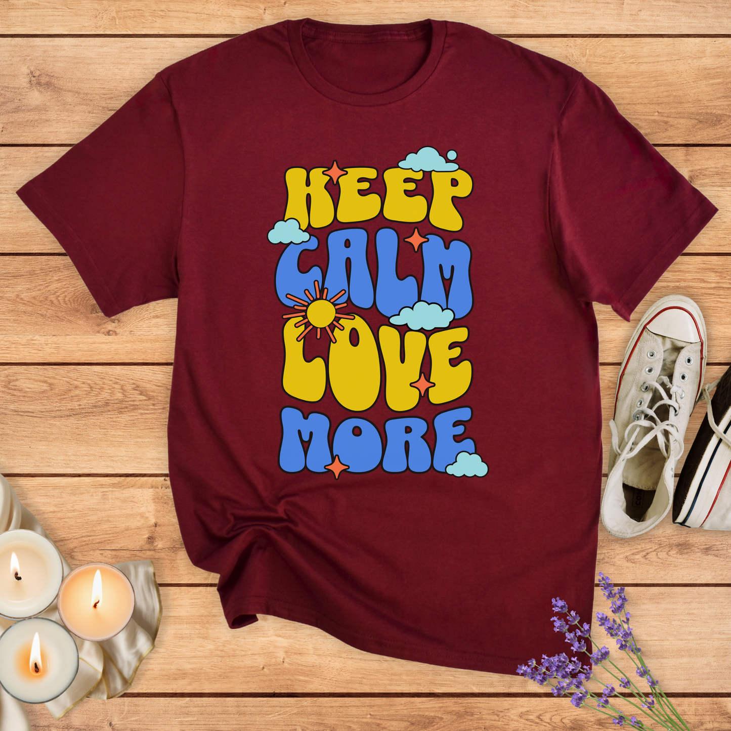 LOVE MORE T-SHIRT - Print Material - Vibe Culture