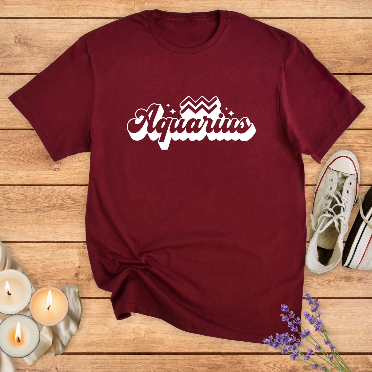 AQUARIUS RETRO T-SHIRT