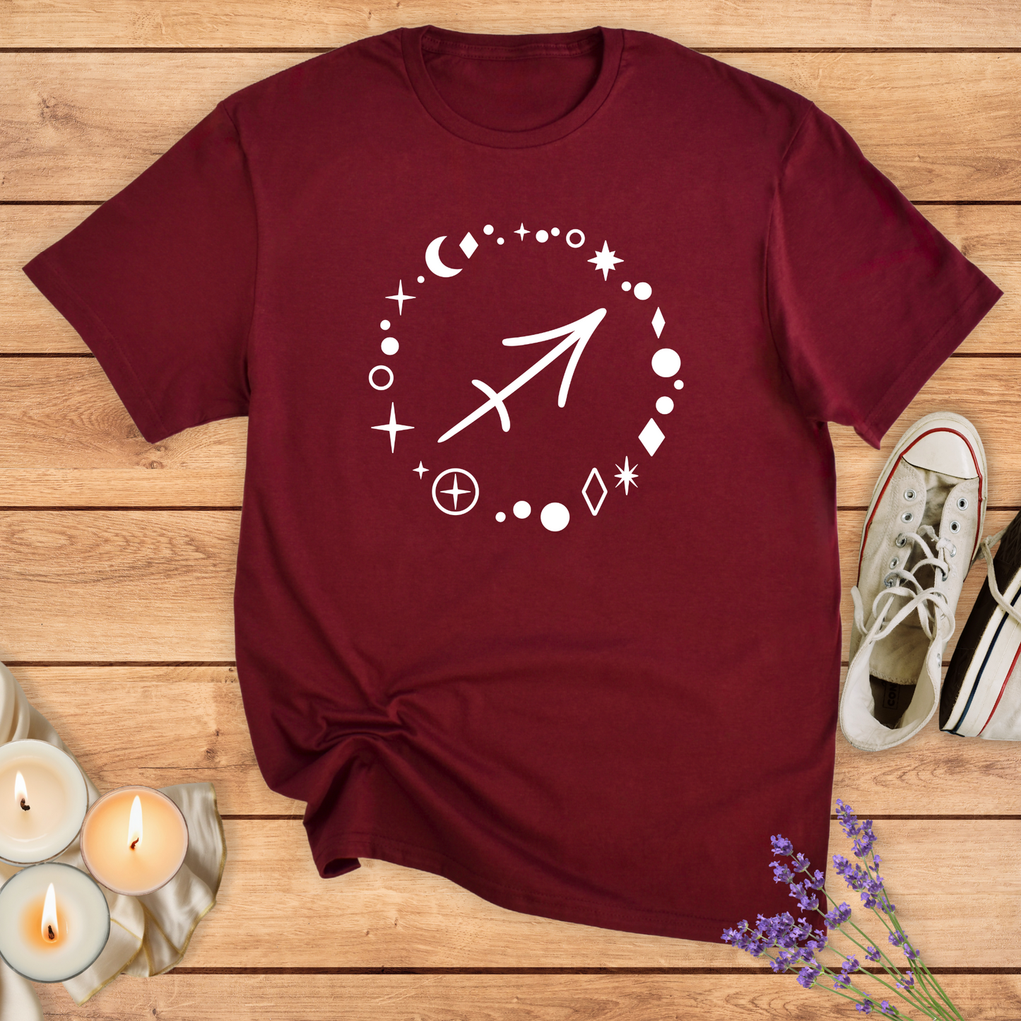 SAGITTARIUS SCRIBBLE T-SHIRT