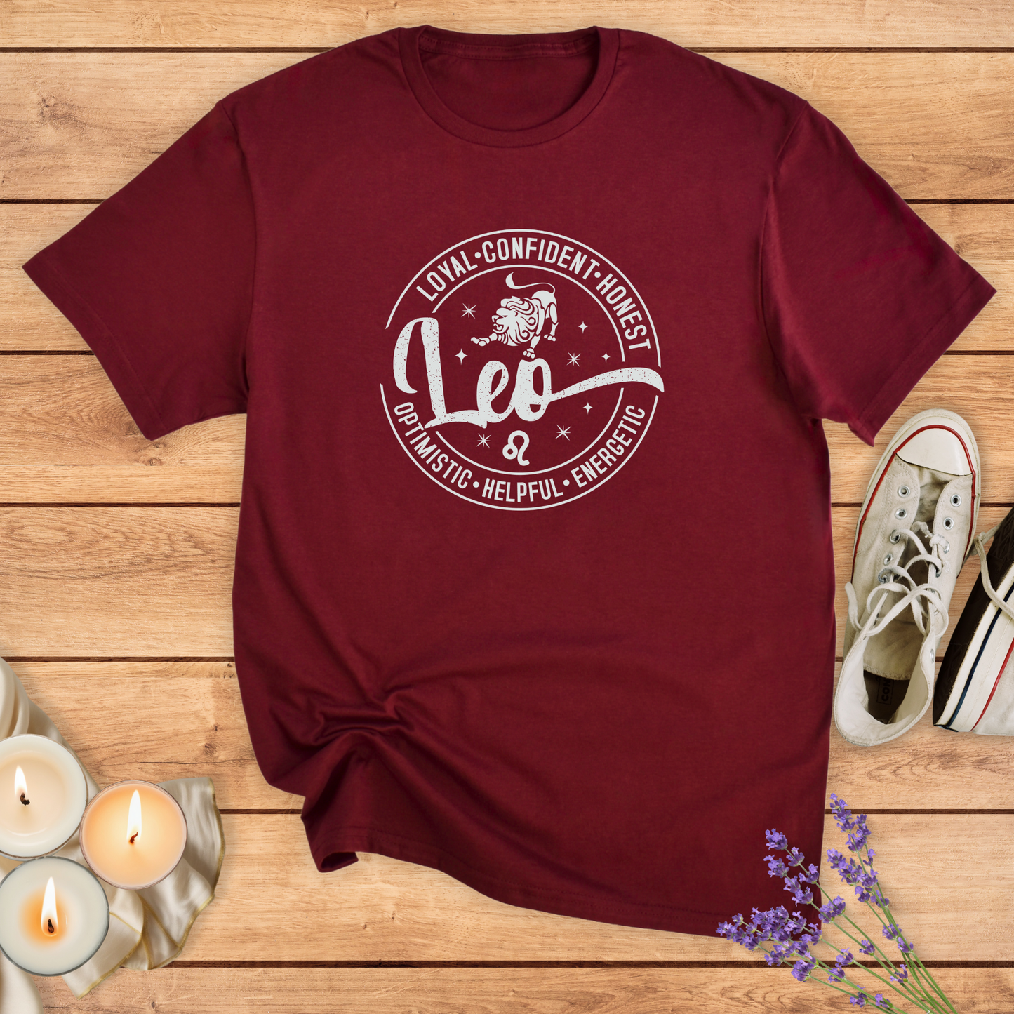 LEO ROUND SIGN T-SHIRT