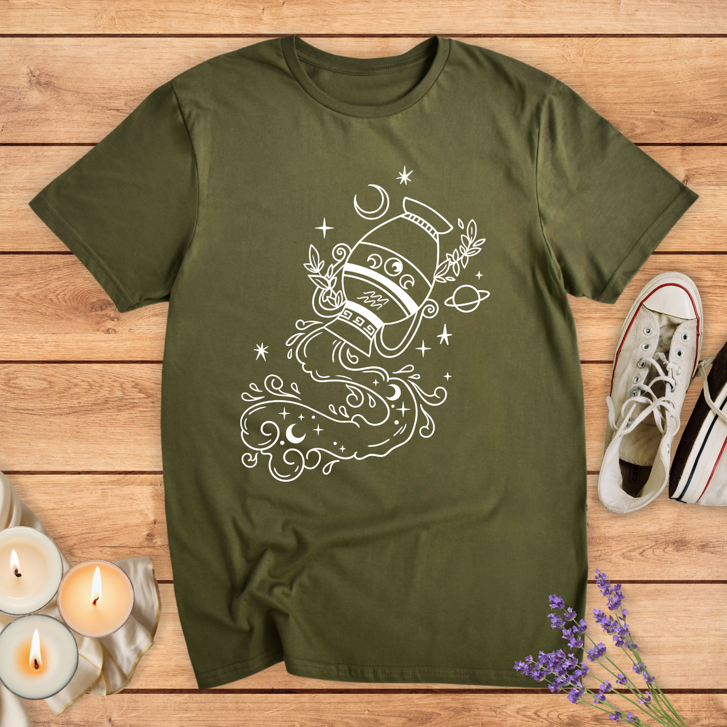 AQUARIUS CONSTELLATION T-SHIRT