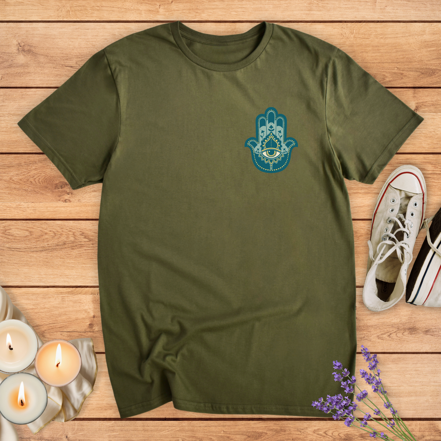 DEVINE PROTECTION T-SHIRT - Print Material - Vibe Culture