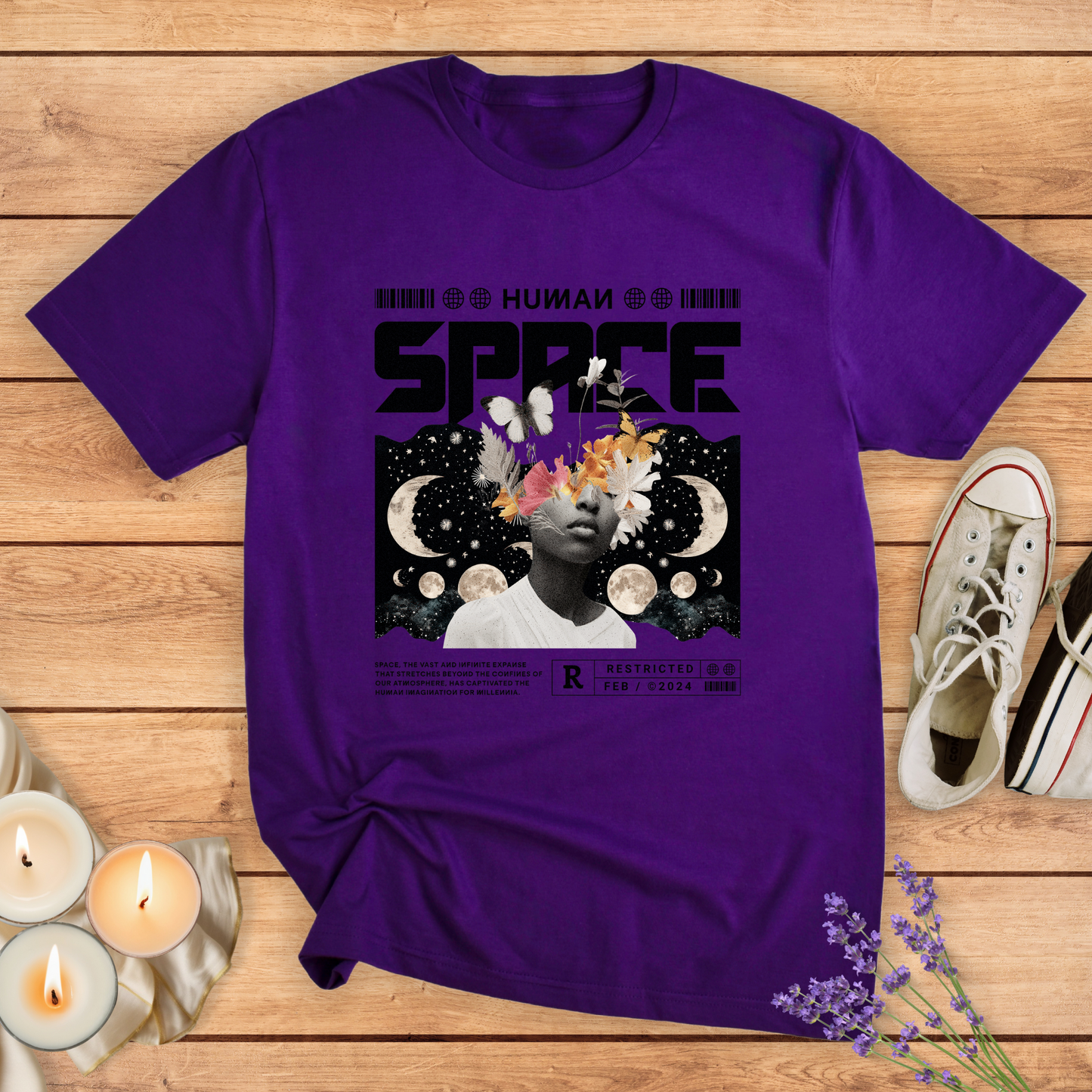 HUMAN SPACE T-SHIRT
