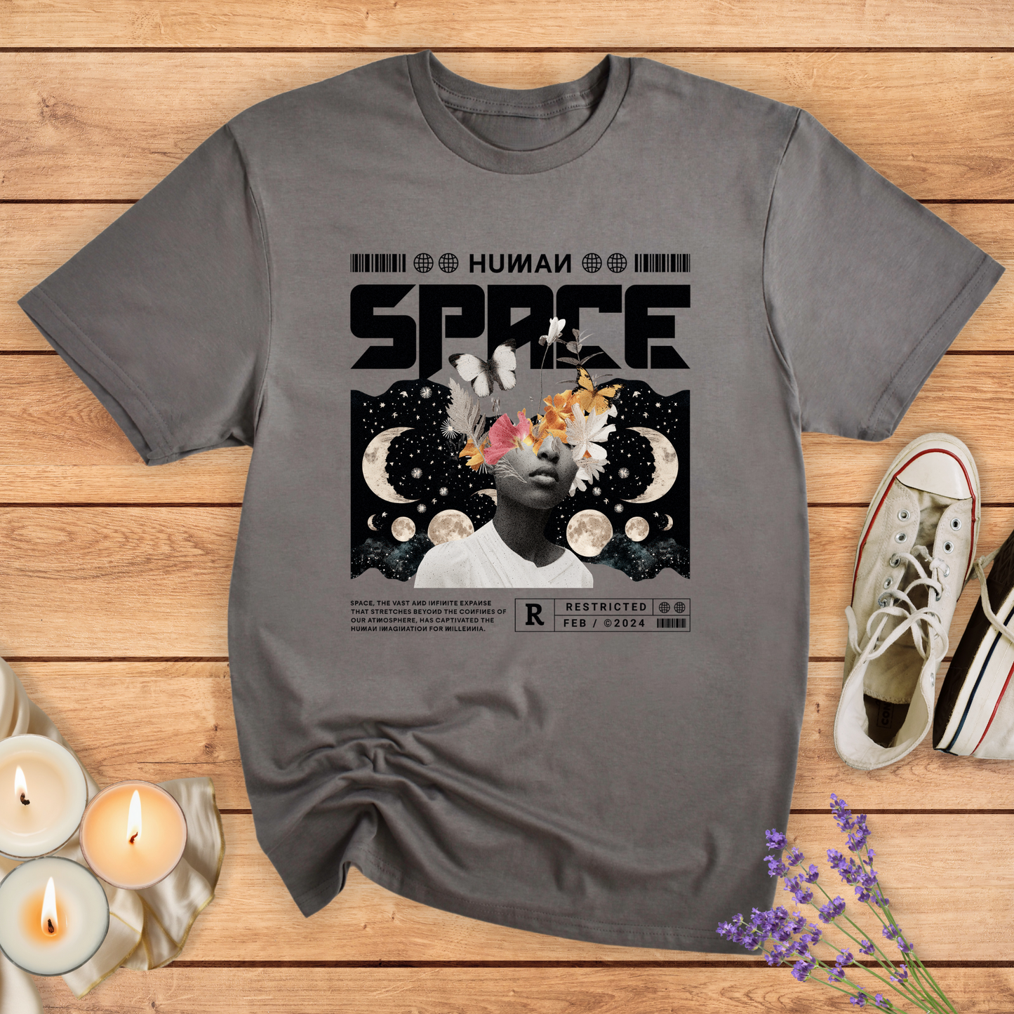 HUMAN SPACE T-SHIRT