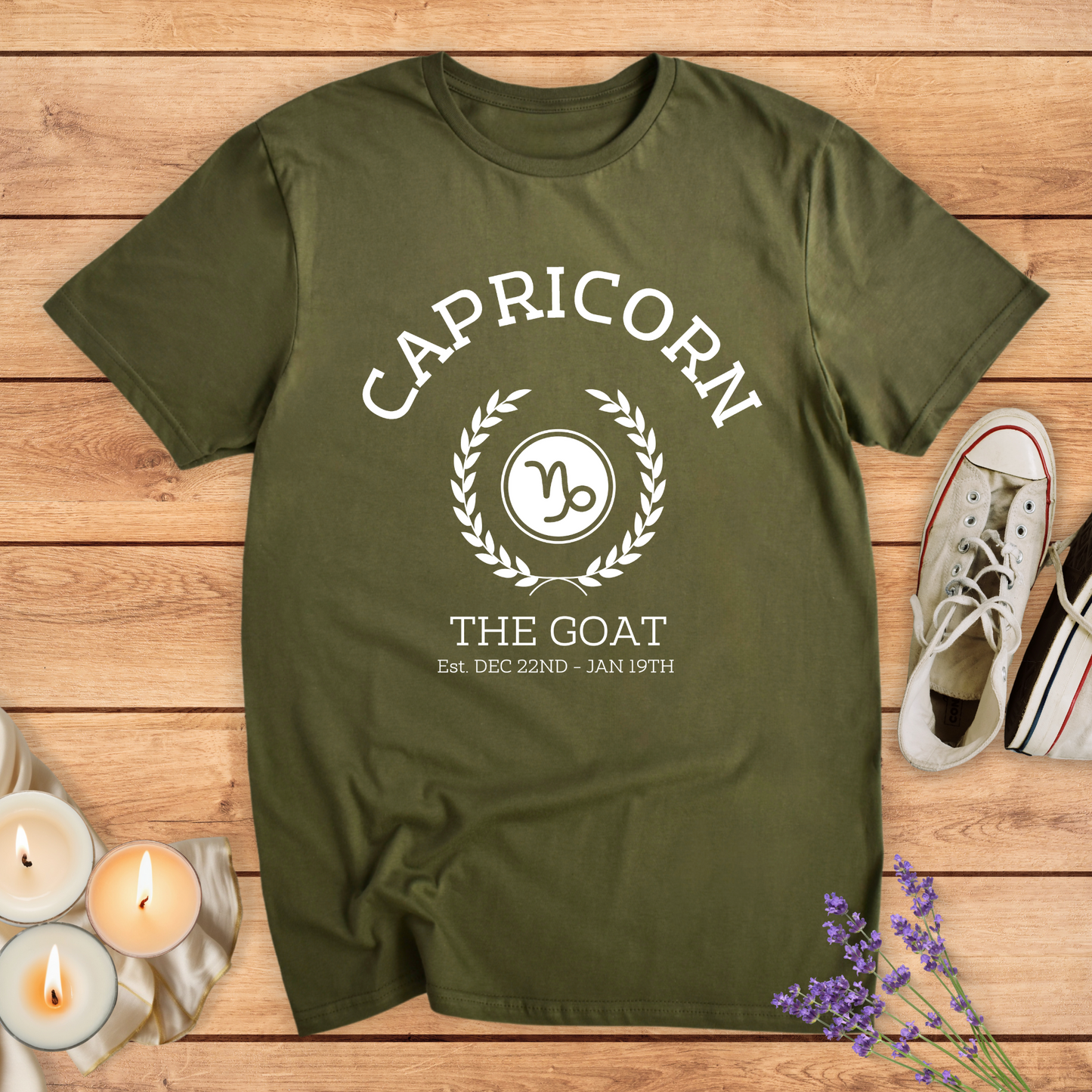 CAPRICORN COLLEGE T-SHIRT - Print Material - Vibe Culture