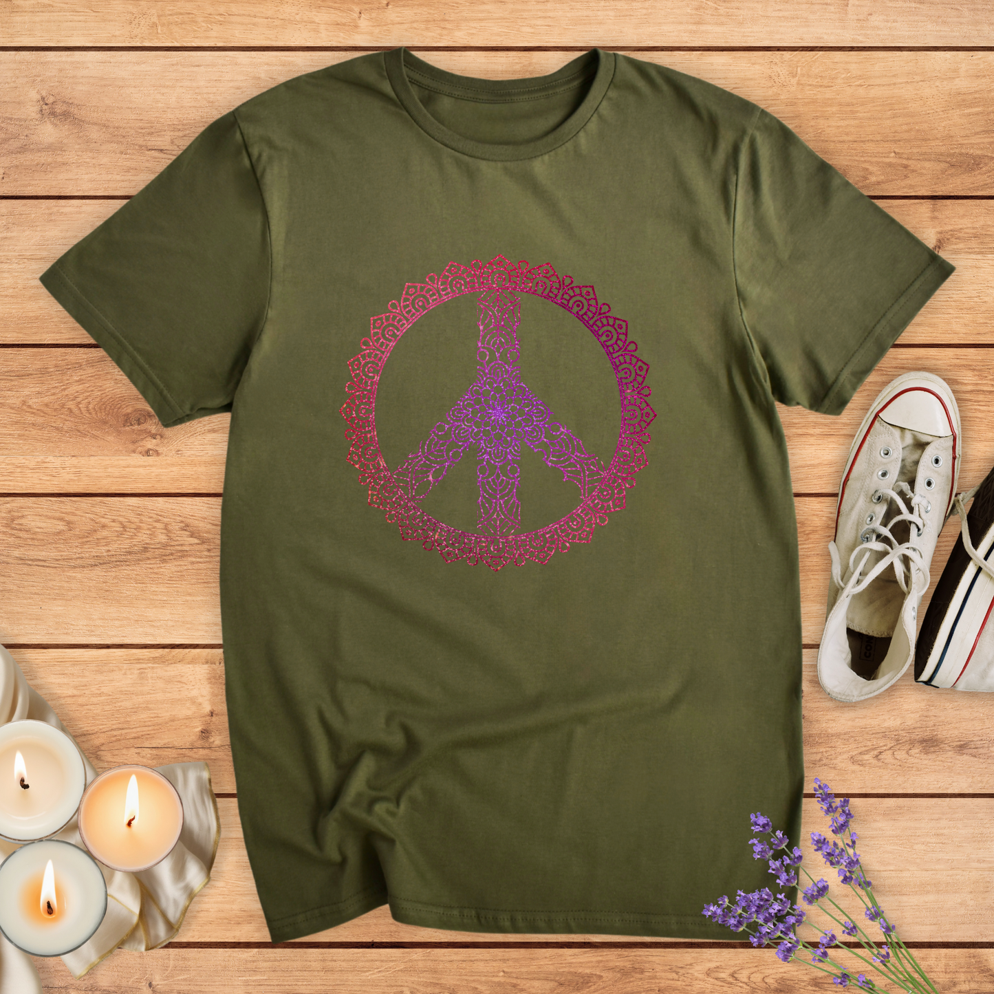 MANDALA PEACE T-SHIRT
