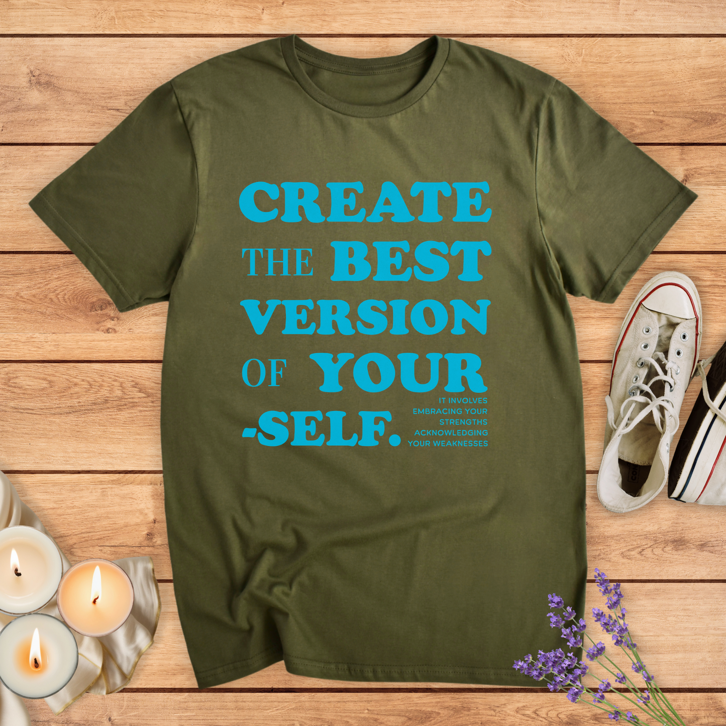 THE BEST VERSION T-SHIRT - Print Material - Vibe Culture