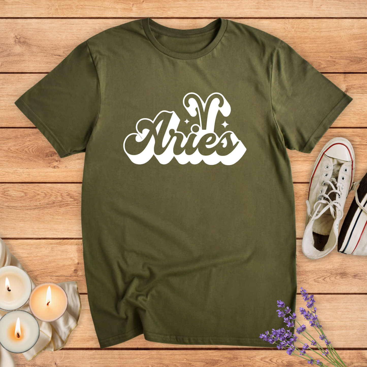 ARIES RETRO T-SHIRT
