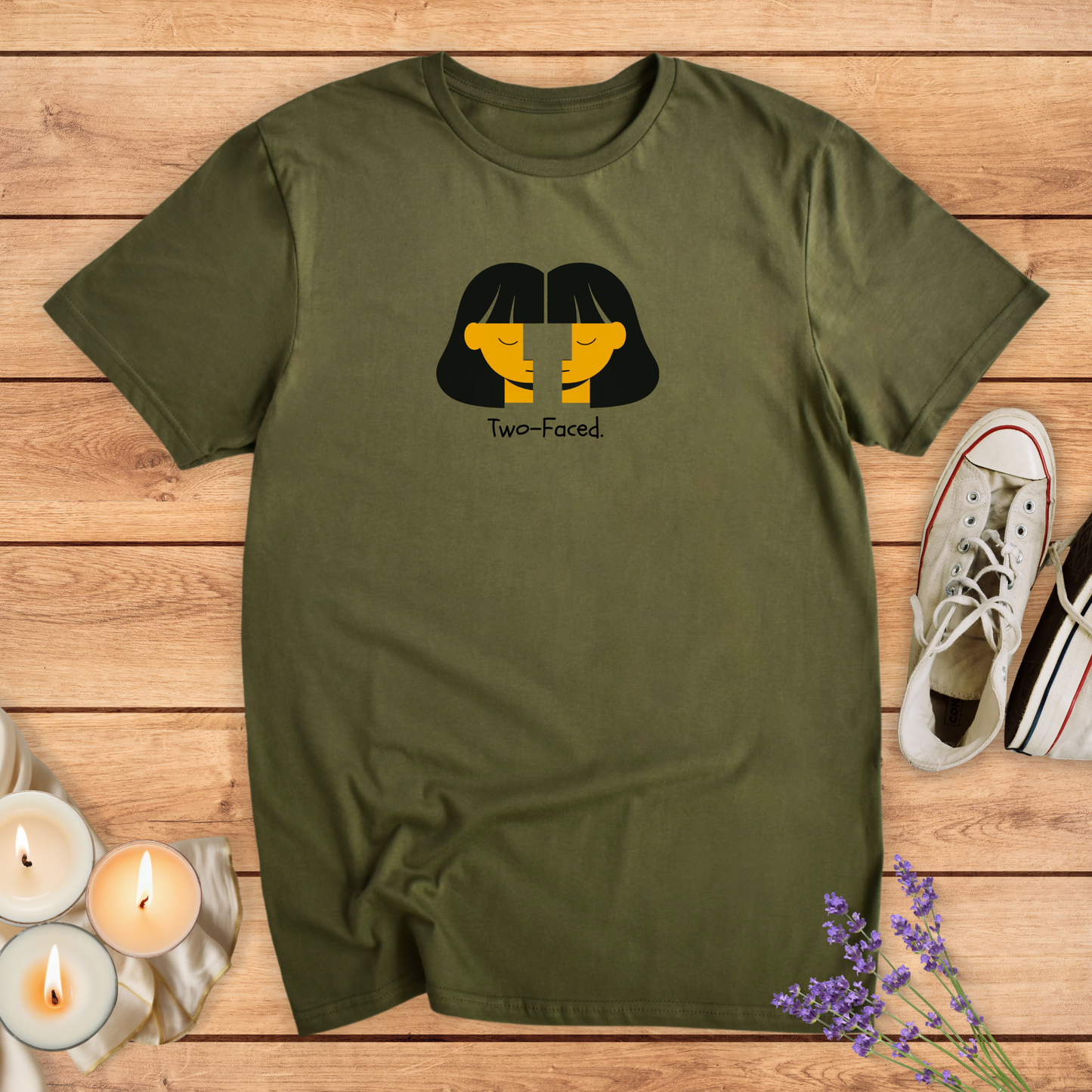 GEMINI PLAYFUL T-SHIRT - Print Material - Vibe Culture