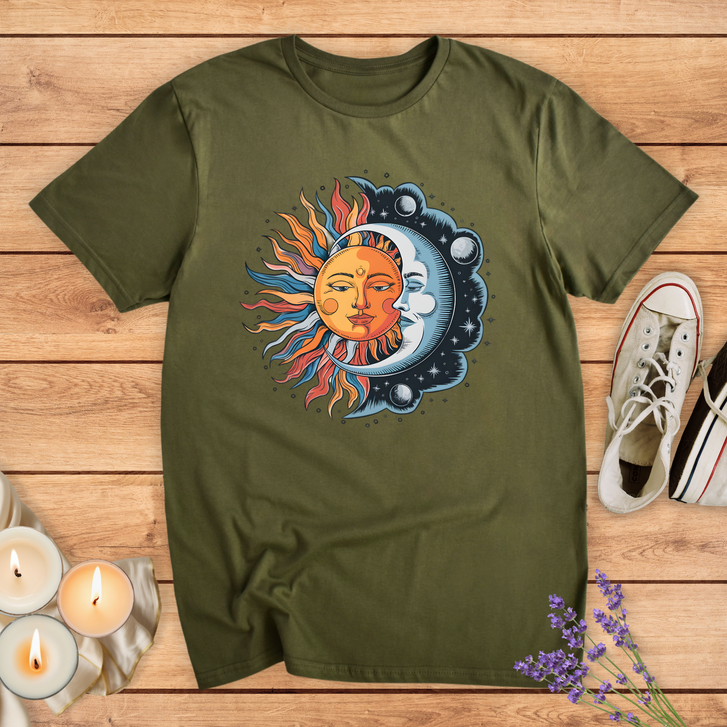 SUN AND THE MOON T-SHIRT