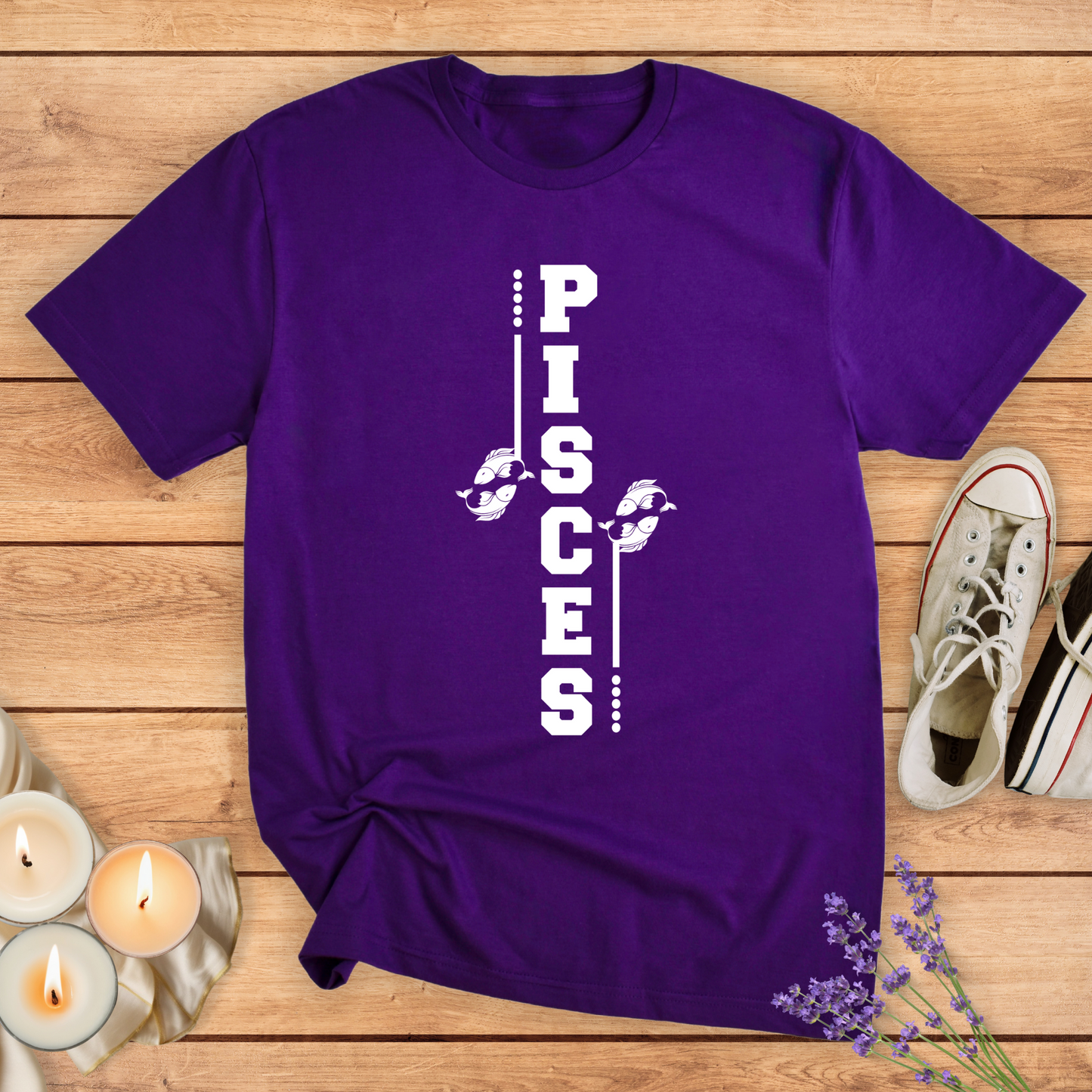 PISCES VERTICAL T-SHIRT