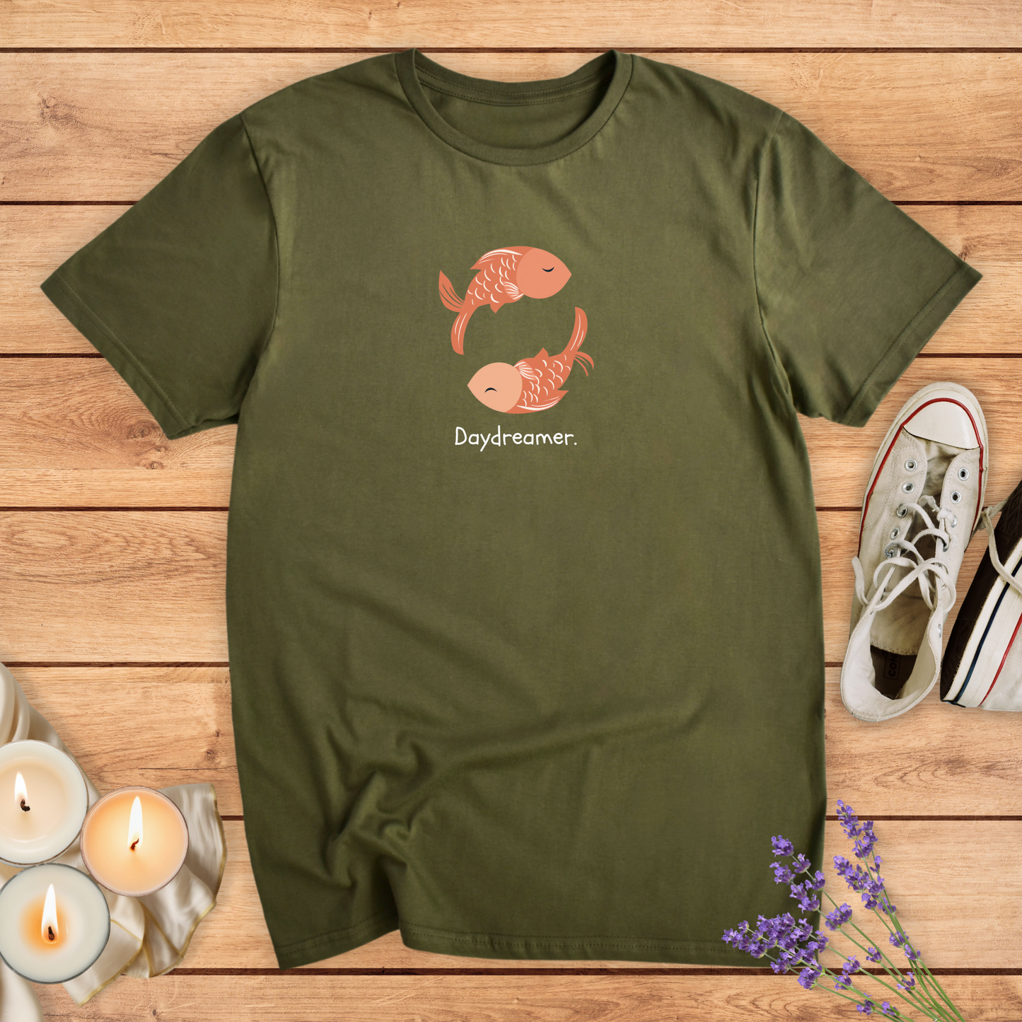 PISCES PLAYFUL T-SHIRT - Print Material - Vibe Culture