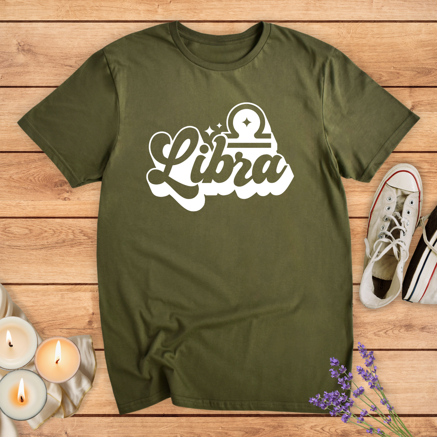 LIBRA RETRO T-SHIRT