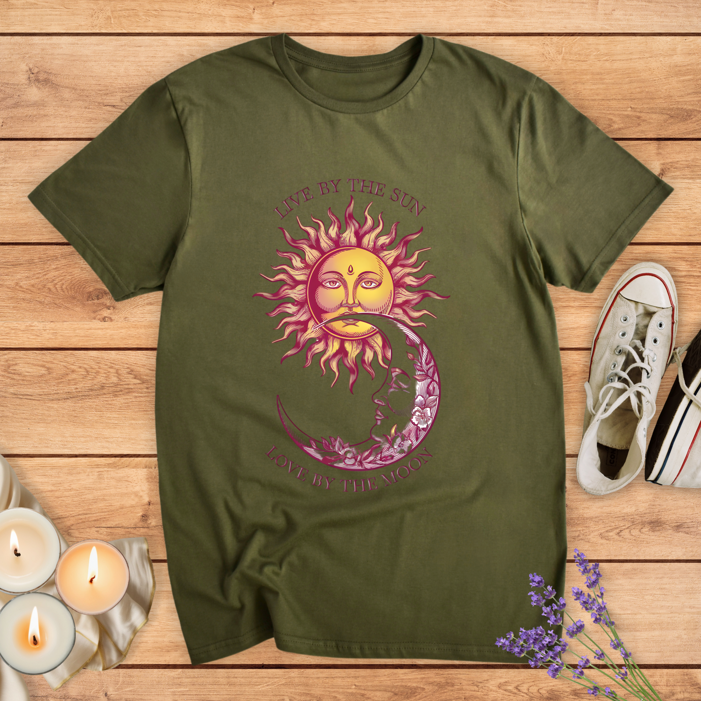 LOVE BY THE MOON T-SHIRT