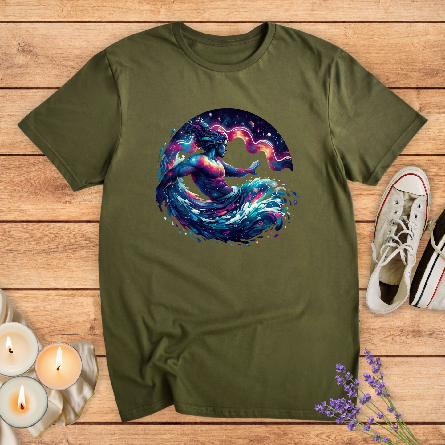 AQUARIUS COLORFUL T-SHIRT