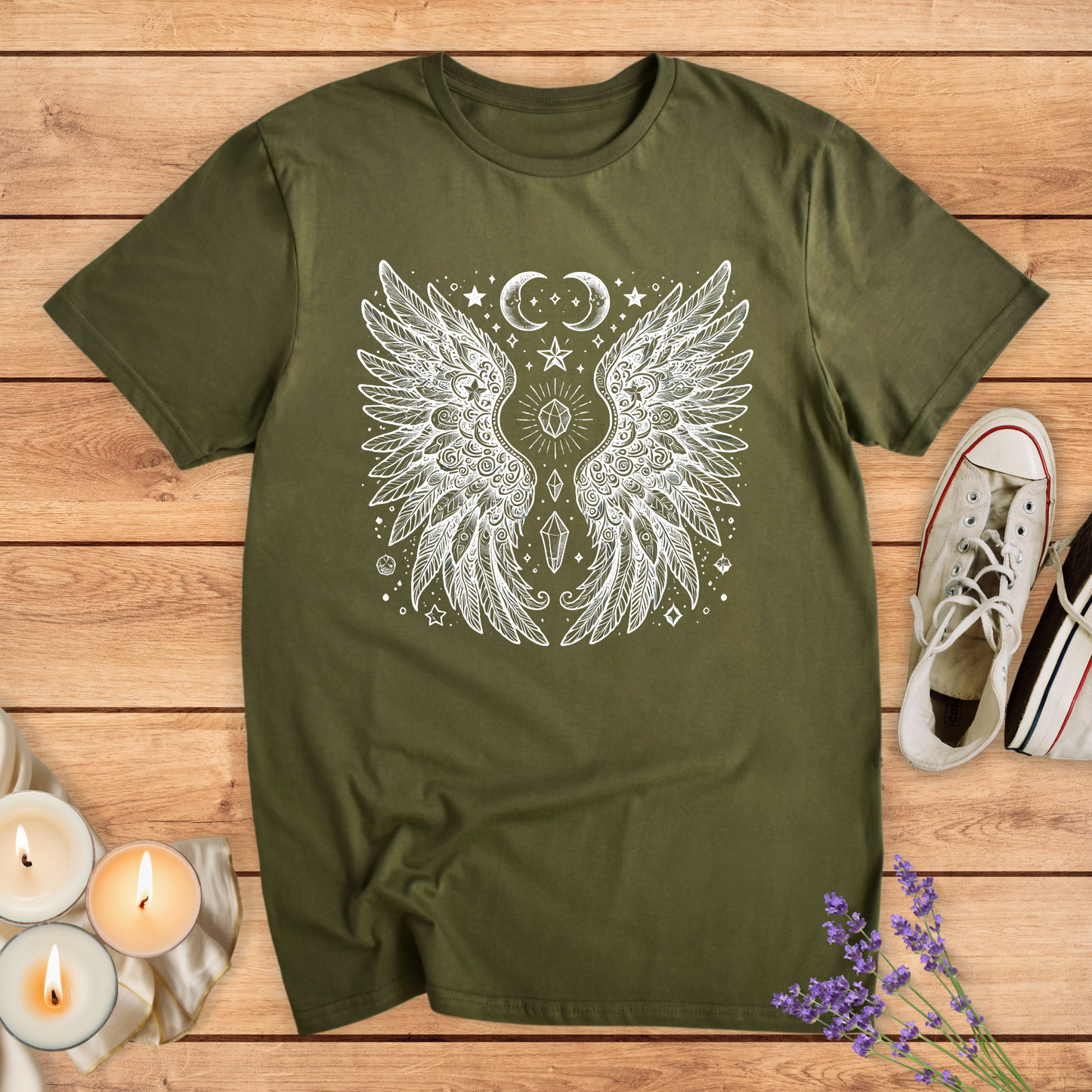 CELESTIAL WINGS T-SHIRT