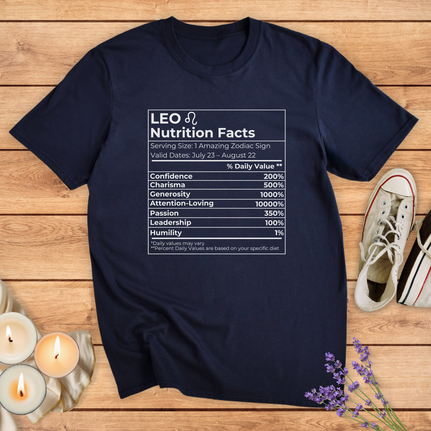 LEO NUTRITION T-SHIRT - Print Material - Vibe Culture