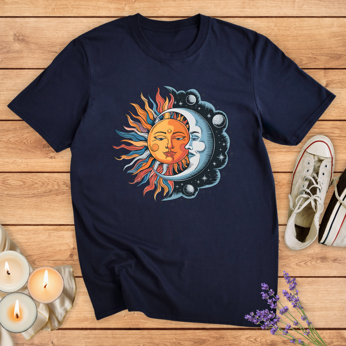 SUN AND THE MOON T-SHIRT