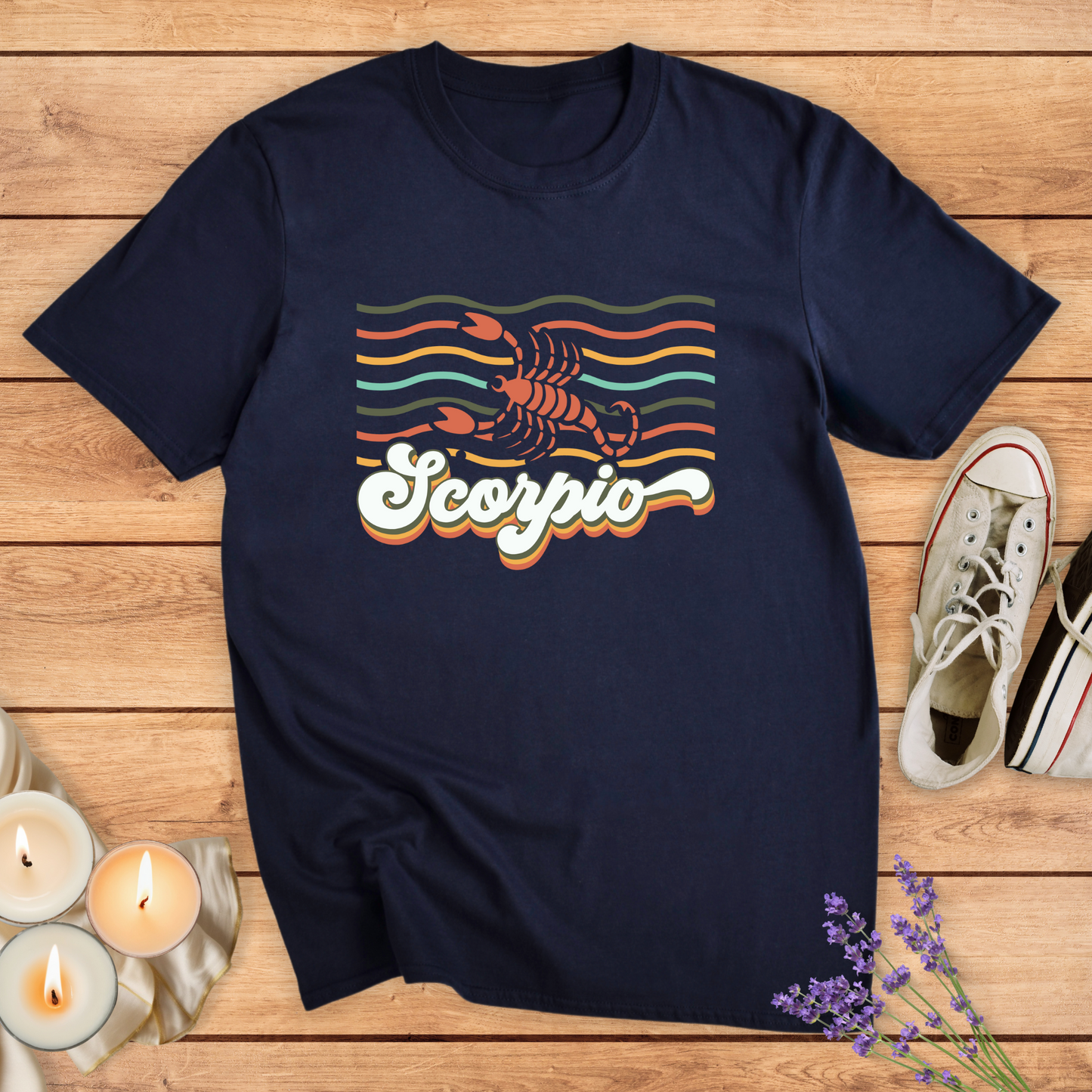 SCORPIO WAVES T-SHIRT