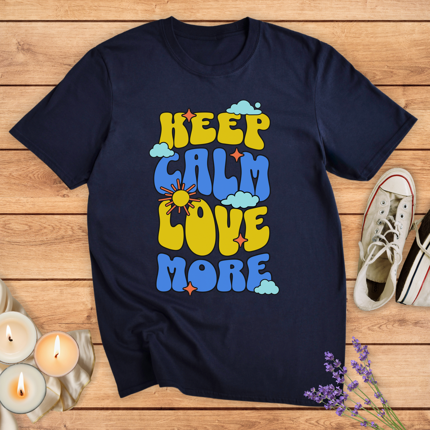 LOVE MORE T-SHIRT - Print Material - Vibe Culture