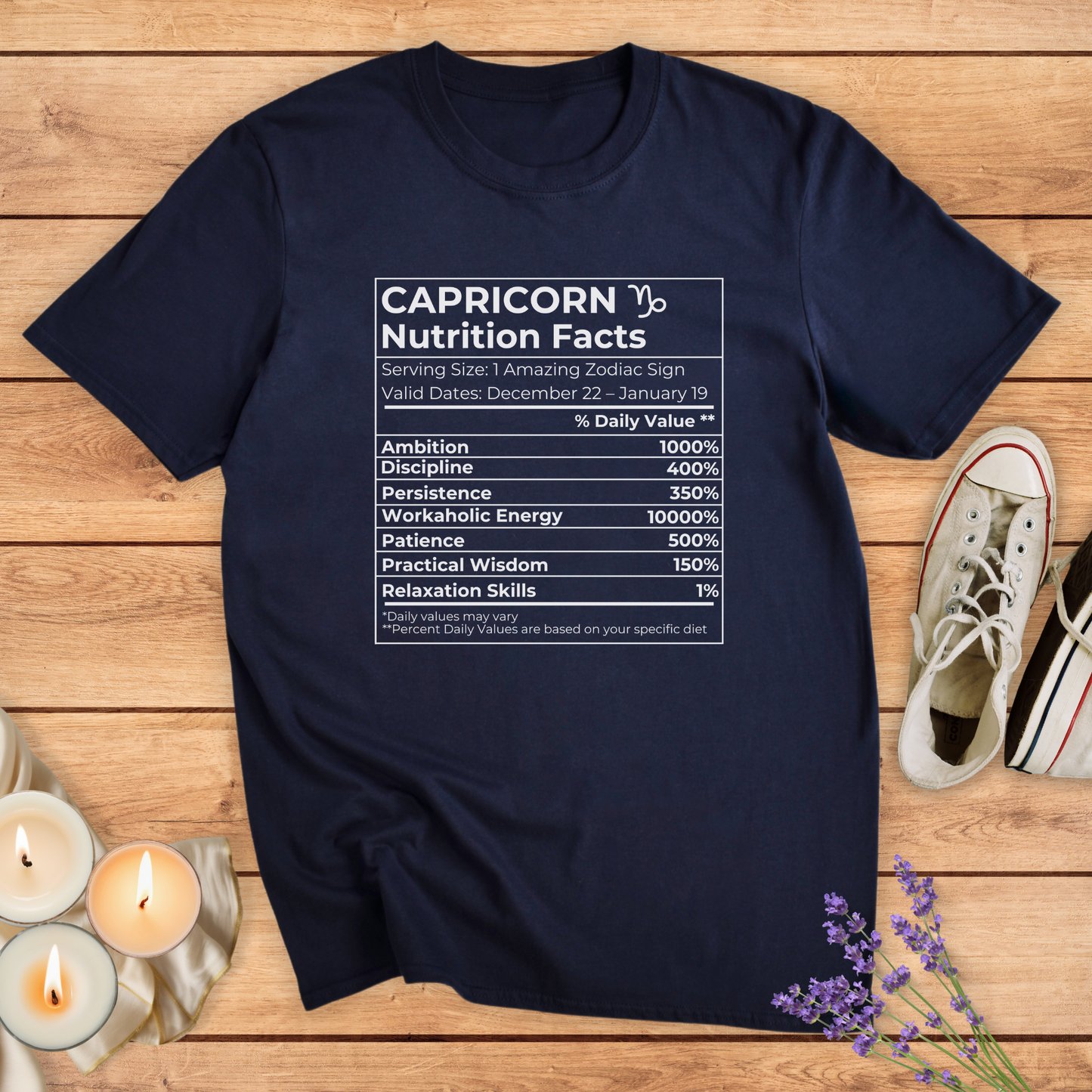 CAPRICORN NUTRITION T-SHIRT - Print Material - Vibe Culture