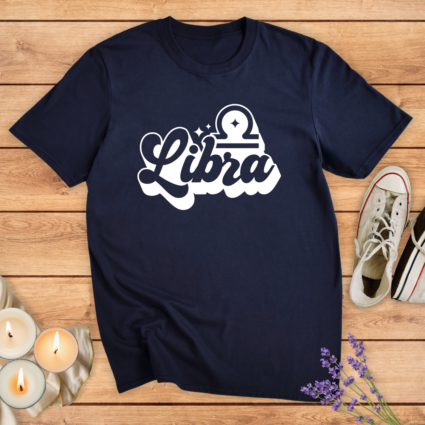 LIBRA RETRO T-SHIRT
