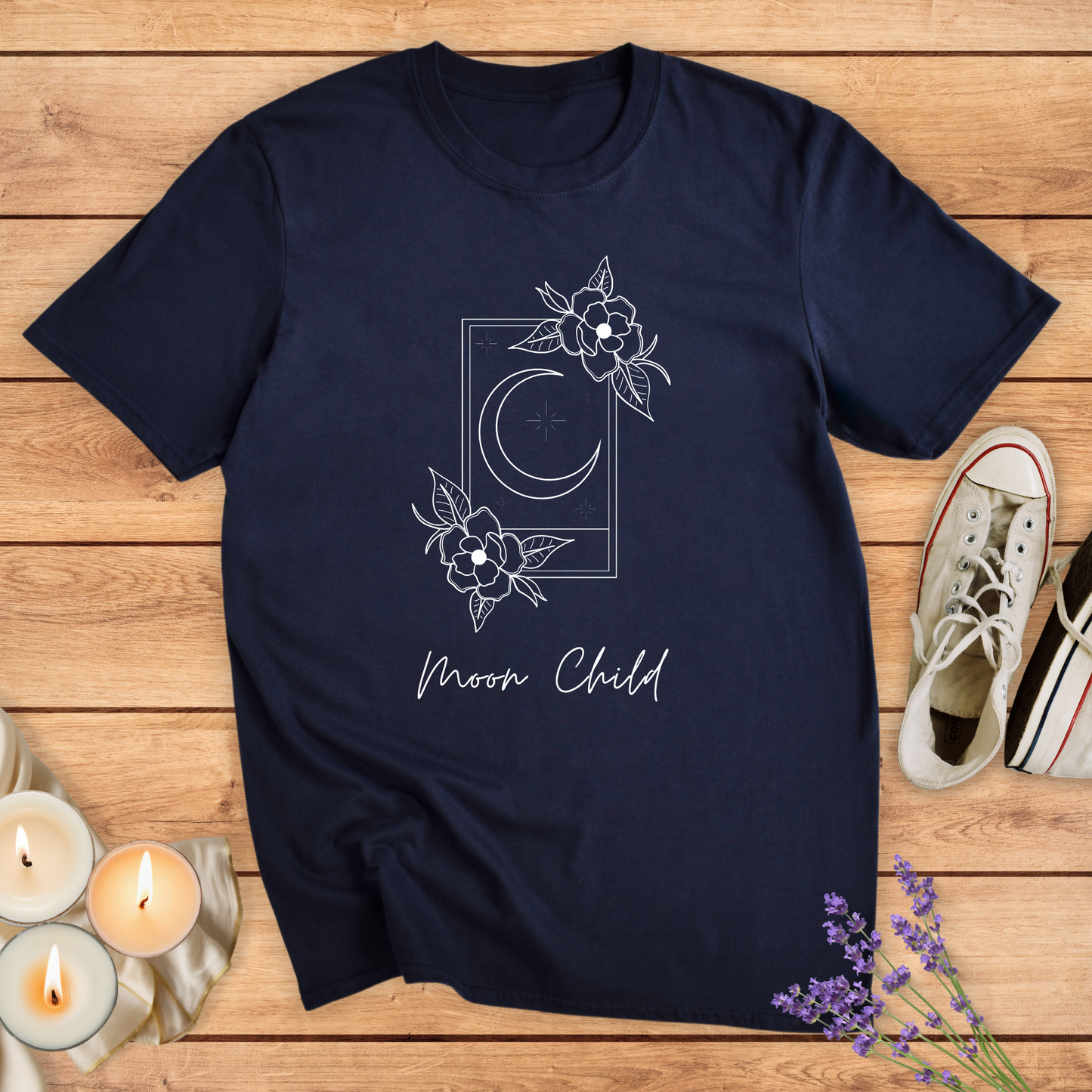MOON CHILD T-SHIRT - Print Material - Vibe Culture