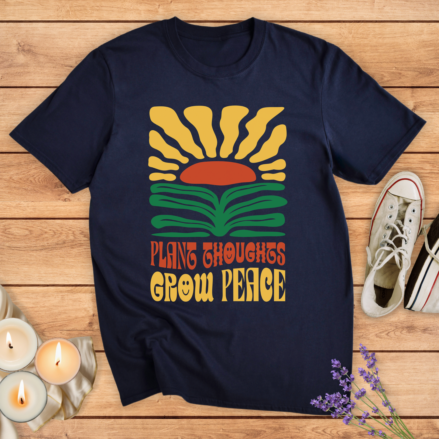 PLANT THOUGHTS T-SHIRT - Print Material - Vibe Culture