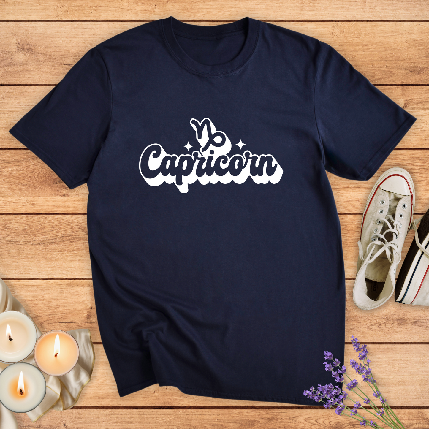 CAPRICORN RETRO T-SHIRT