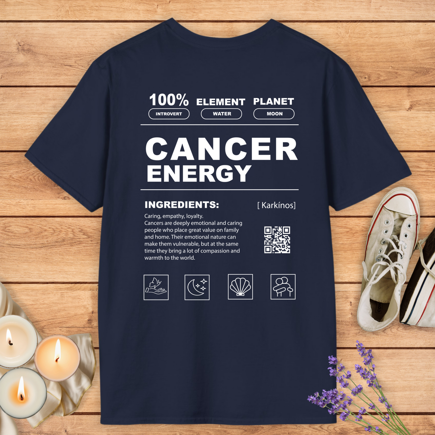 CANCER MANUAL T-SHIRT - Print Material - Vibe Culture