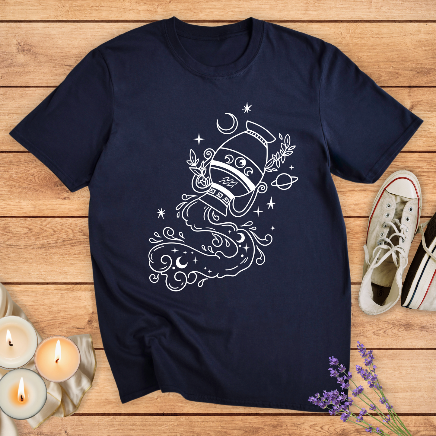 AQUARIUS CONSTELLATION T-SHIRT