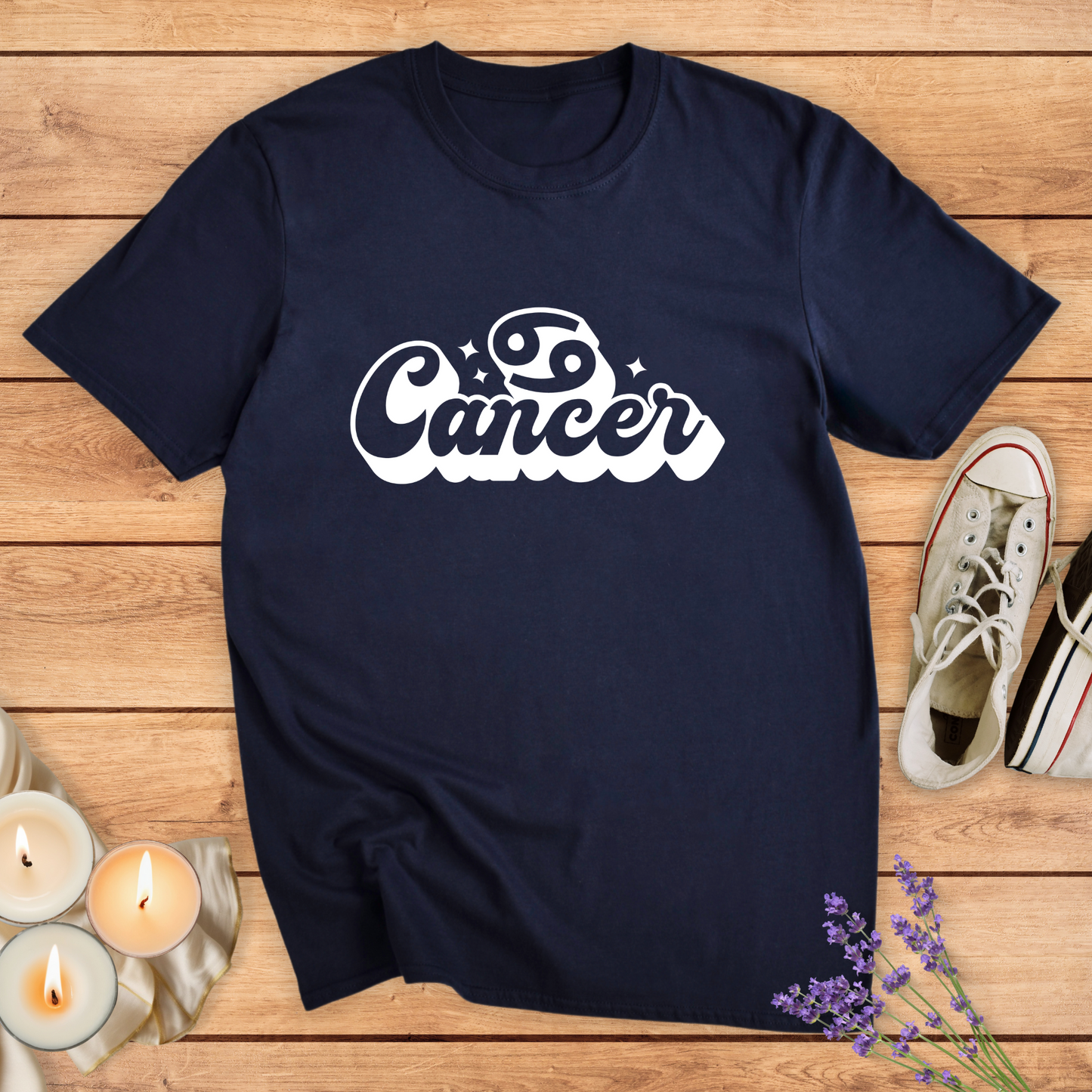 CANCER RETRO T-SHIRT