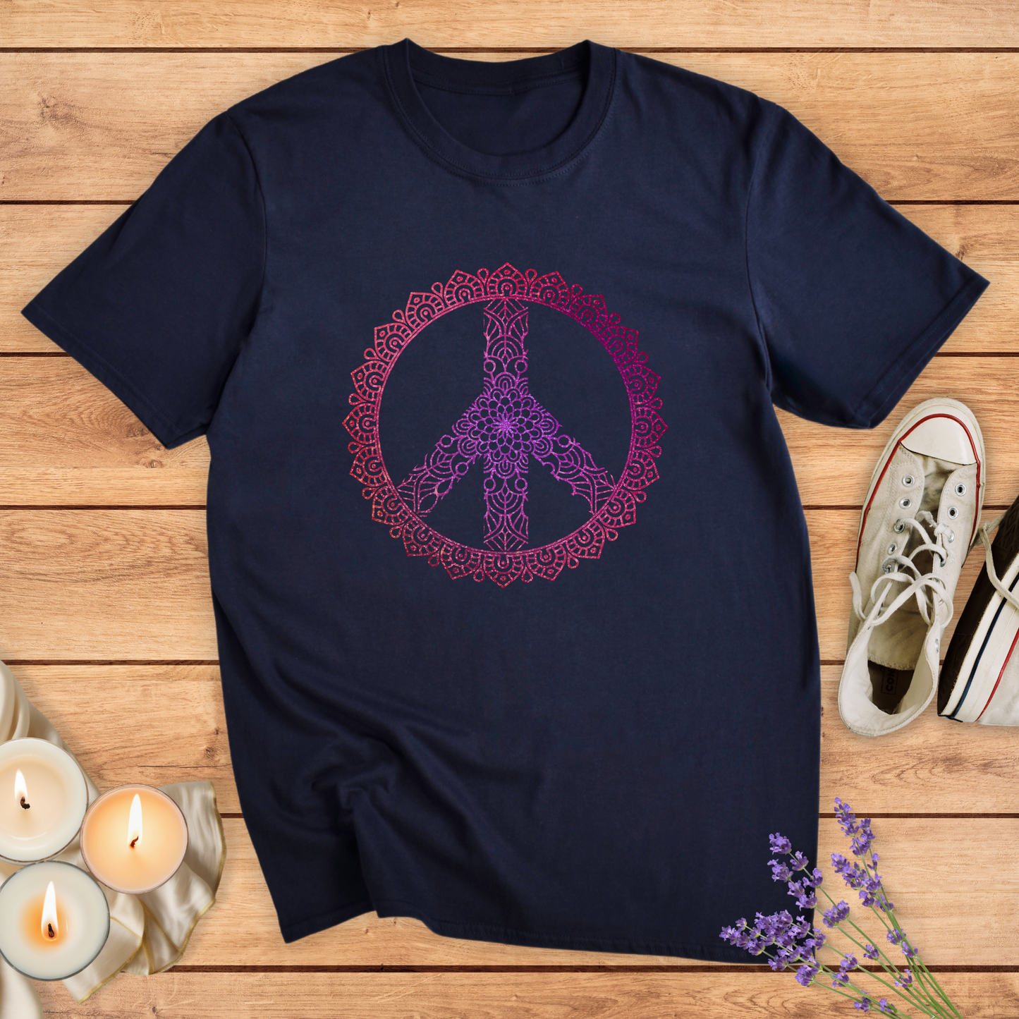 MANDALA PEACE T-SHIRT