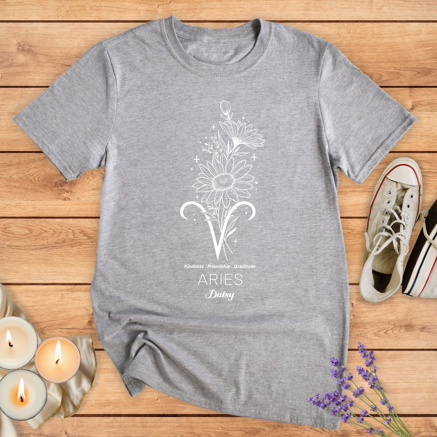 ARIES FLOWER T-SHIRT