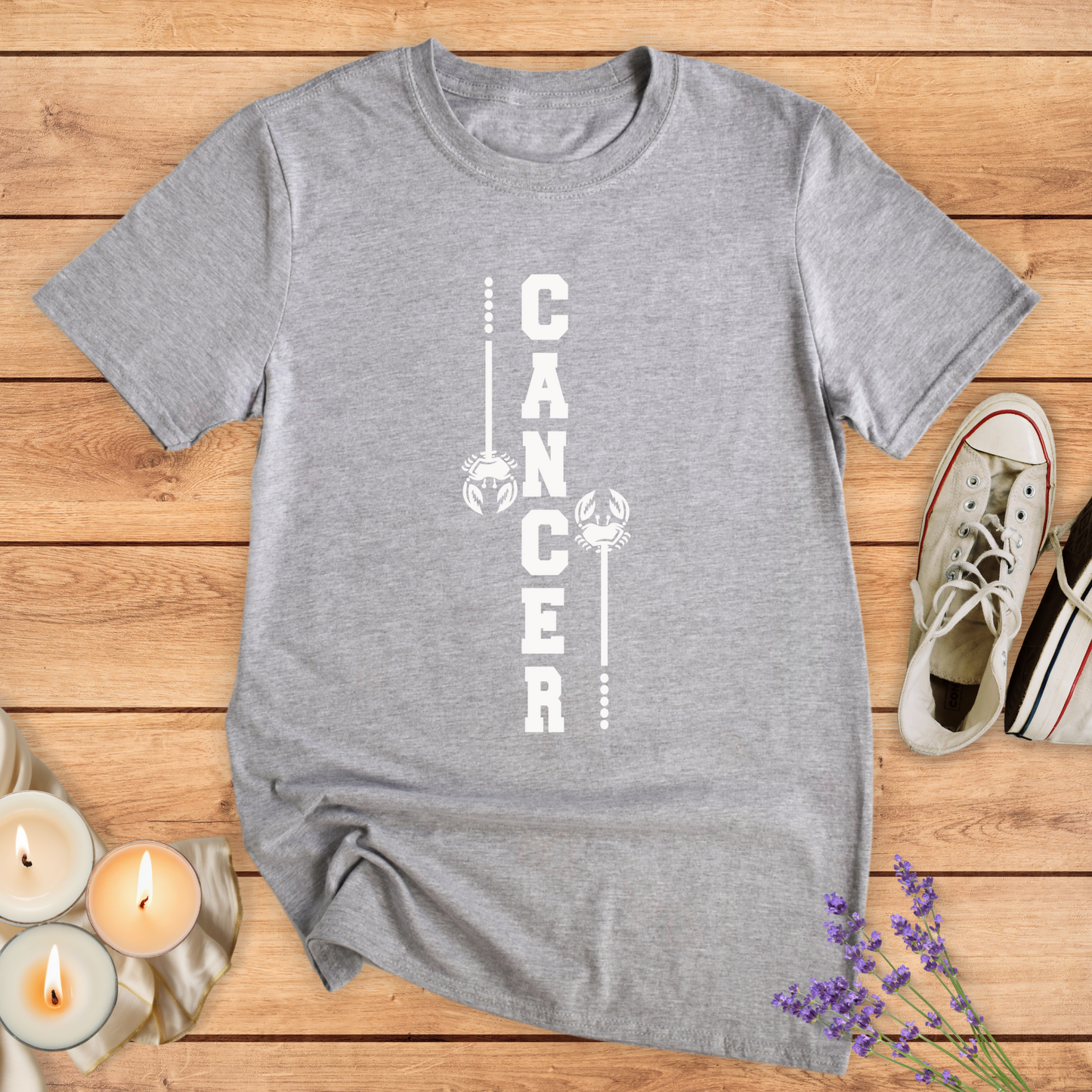 CANCER VERTICAL T-SHIRT