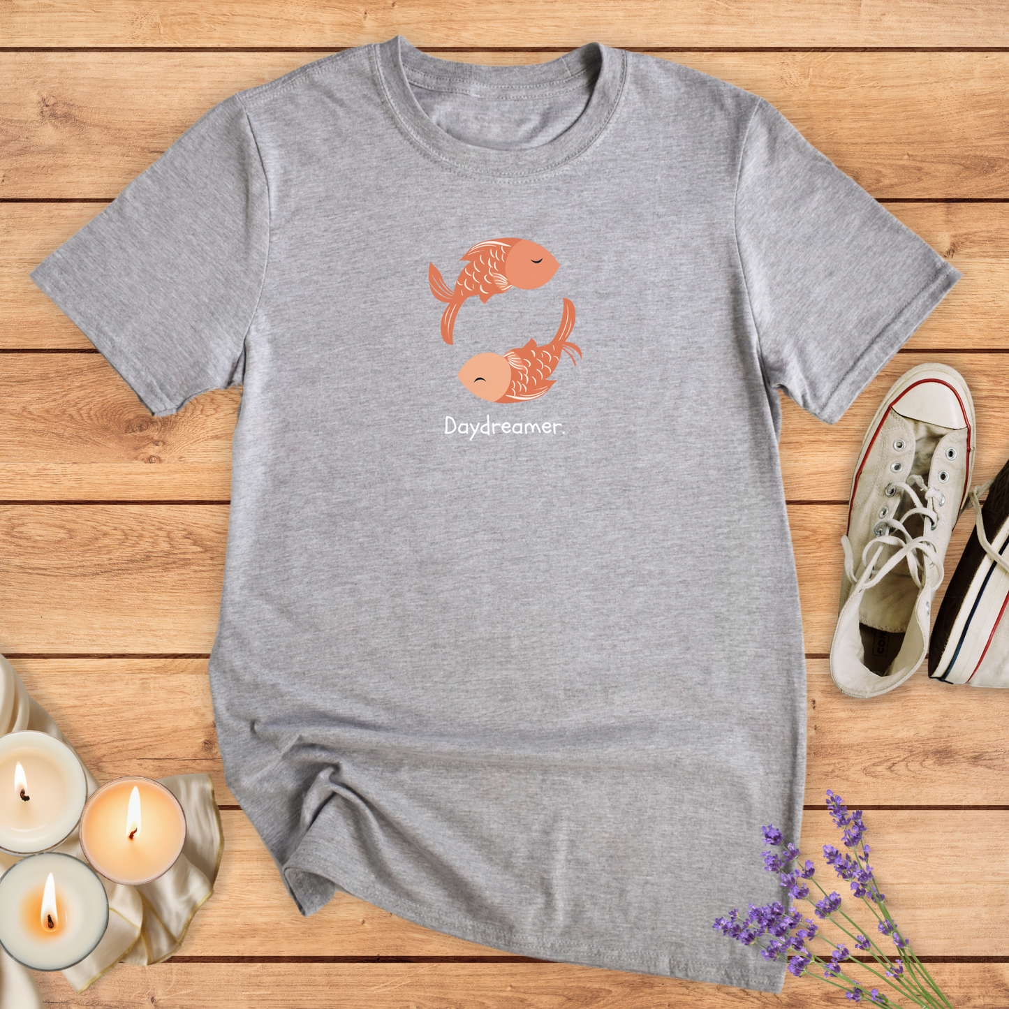 PISCES PLAYFUL T-SHIRT - Print Material - Vibe Culture