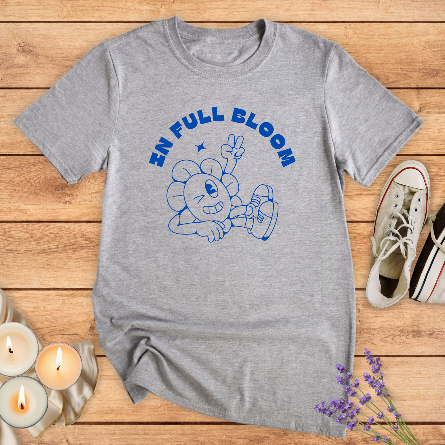 IN FULL BLOOM T-SHIRT - Print Material - Vibe Culture