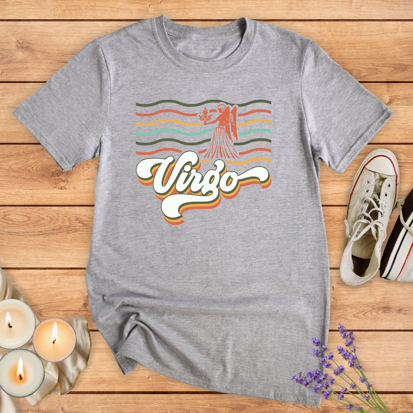 VIRGO WAVES T-SHIRT