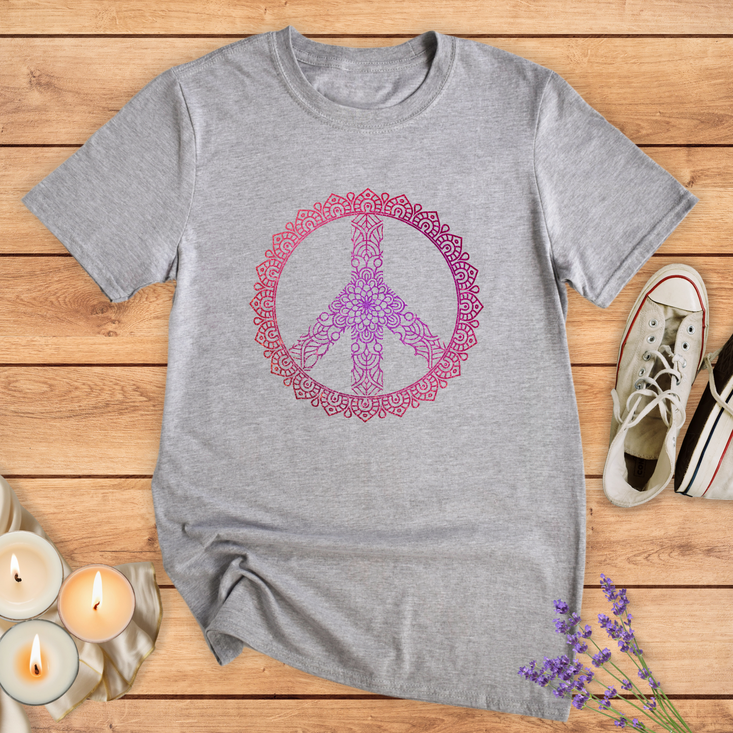 MANDALA PEACE T-SHIRT