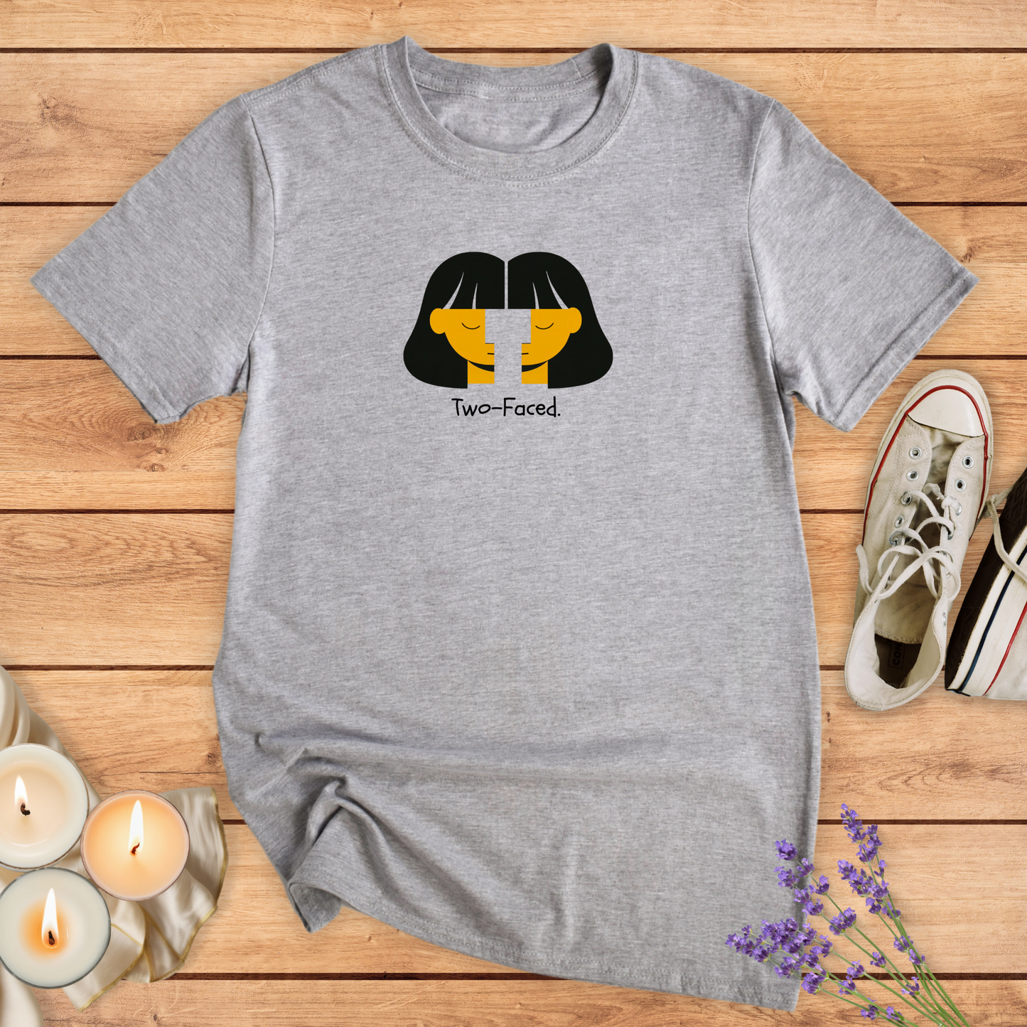 GEMINI PLAYFUL T-SHIRT - Print Material - Vibe Culture