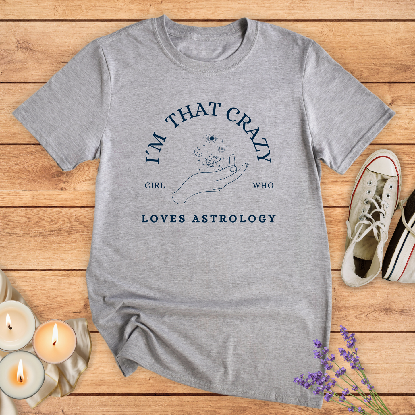 THAT CRAZY GIRL T-SHIRT - Print Material - Vibe Culture