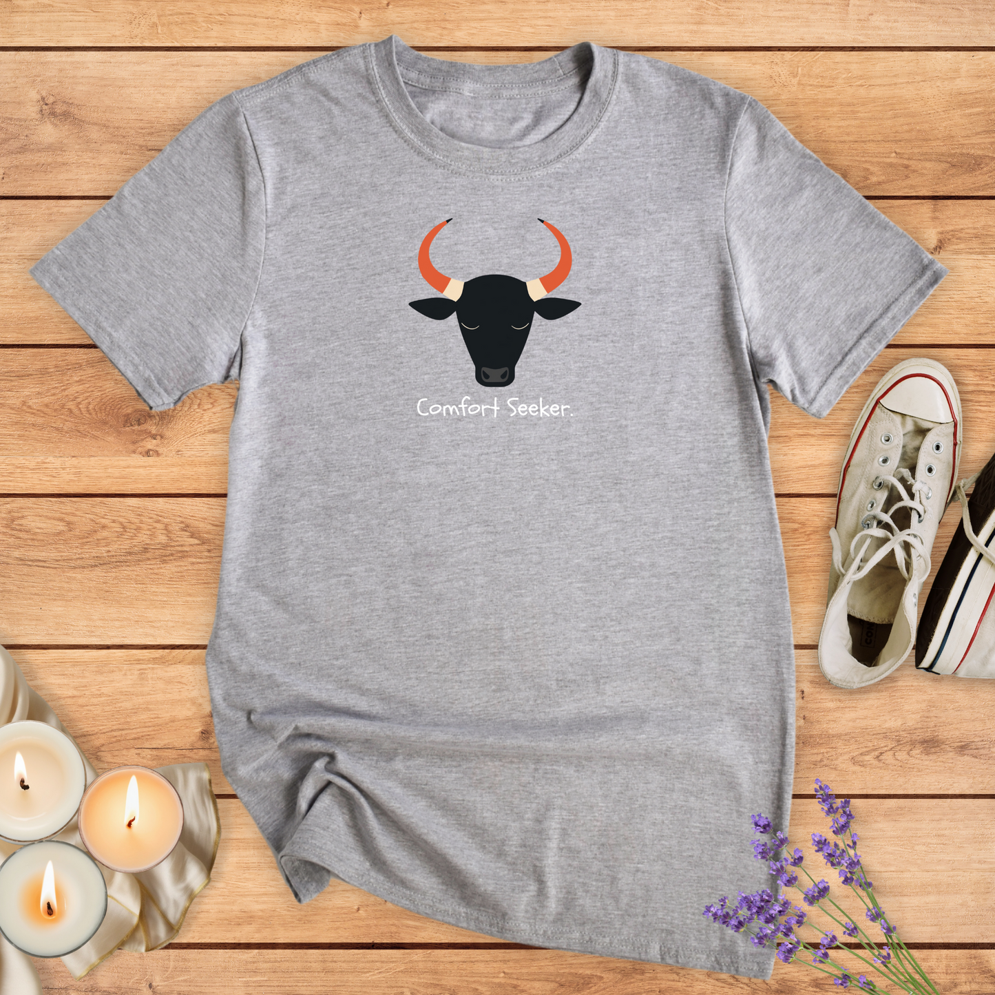 TAURUS PLAYFUL T-SHIRT - Print Material - Vibe Culture