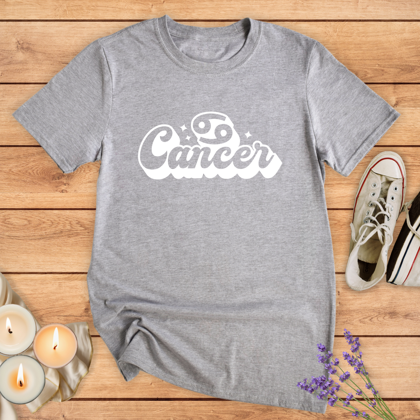 CANCER RETRO T-SHIRT