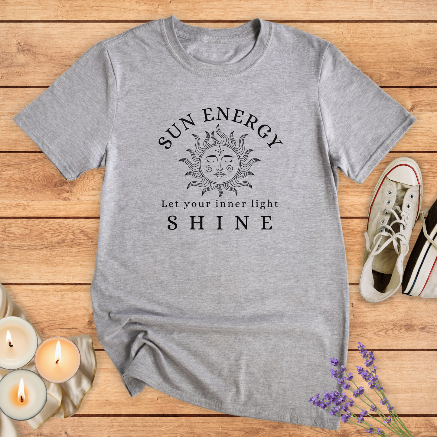 SUN T-SHIRT - Print Material - Vibe Culture