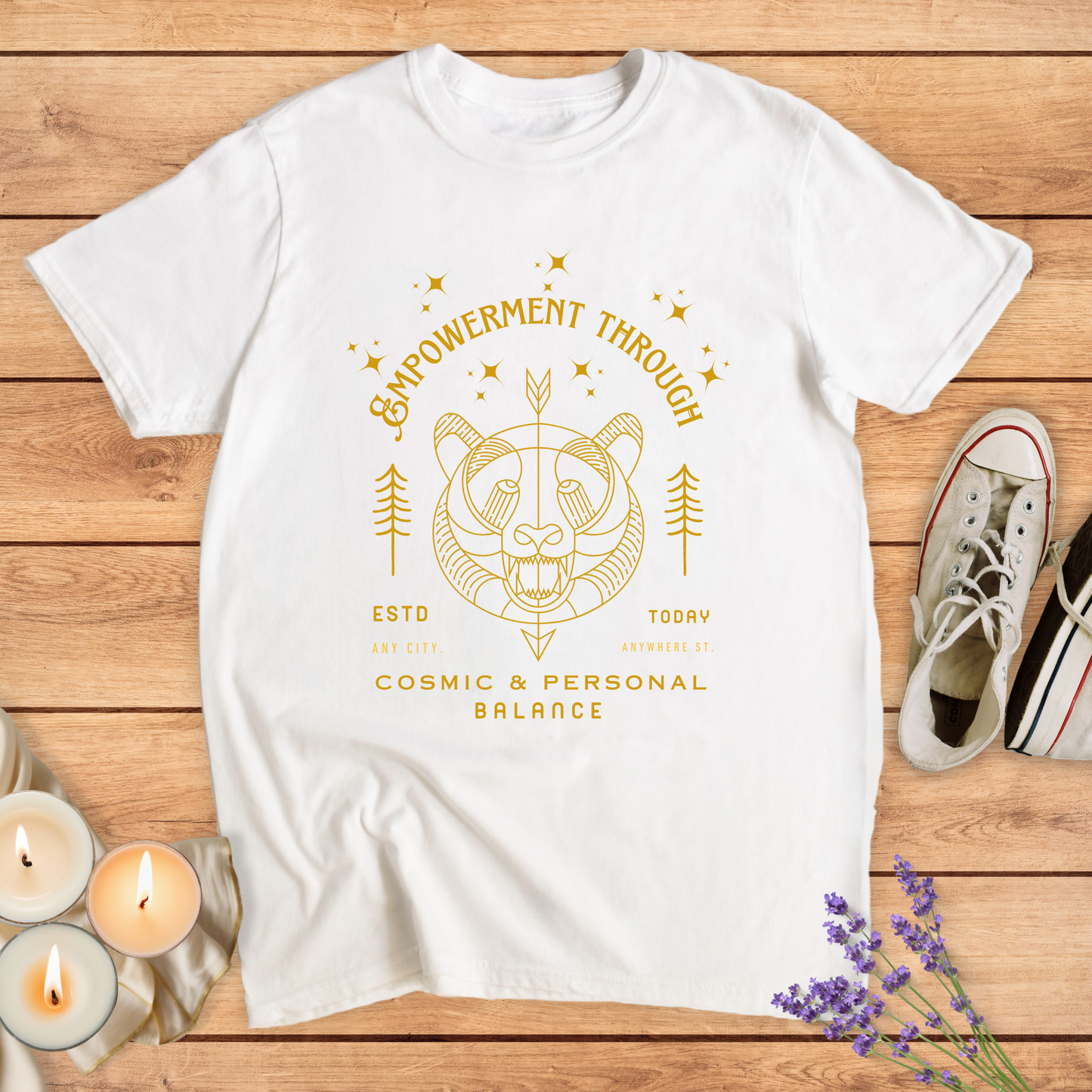 BEAR T-SHIRT - Print Material - Vibe Culture