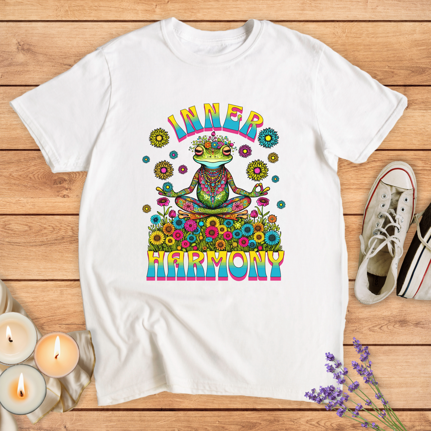INNER HARMONY T-SHIRT - Print Material - Vibe Culture
