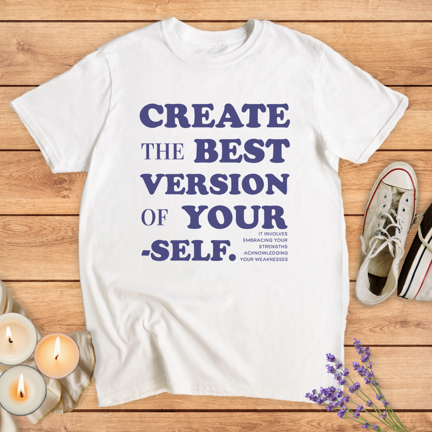 THE BEST VERSION T-SHIRT - Print Material - Vibe Culture